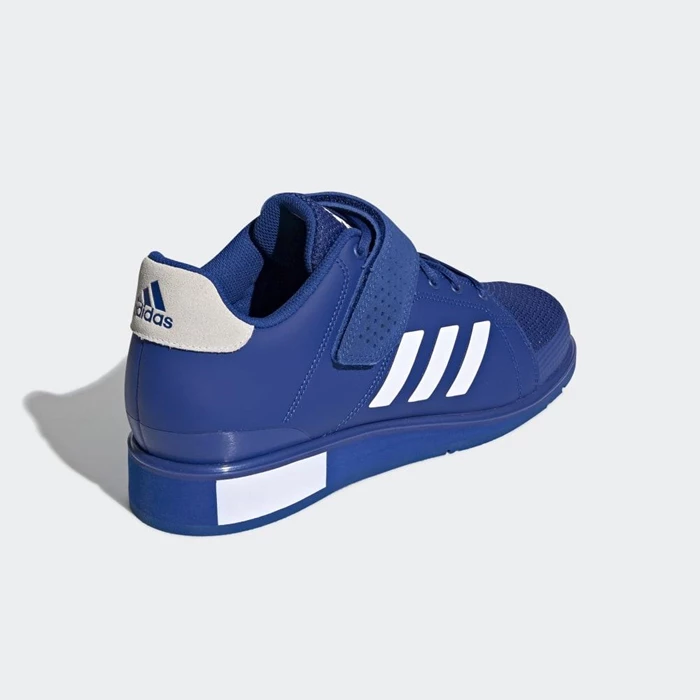 Zapatos De Levantamiento De Pesas Adidas Power Perfect 3 Hombre Azules | 40KTHJNY