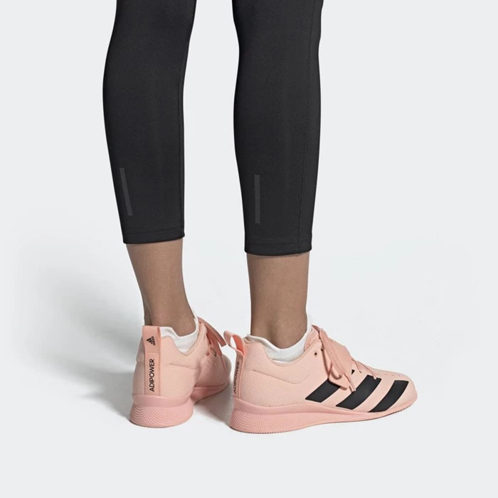 Zapatos De Levantamiento De Pesas Adidas Adipower 2 Mujer Rosas | 43RUZAVF