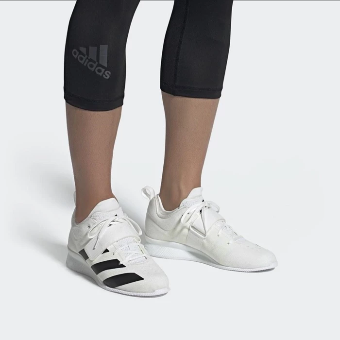 Zapatos De Levantamiento De Pesas Adidas Adipower 2 Hombre Blancas | 70JFDSGQ