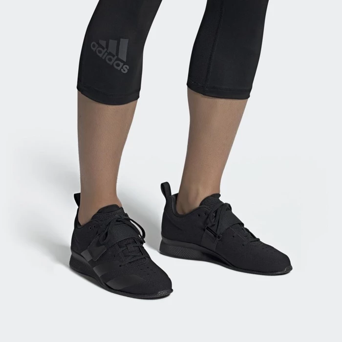 Zapatos De Levantamiento De Pesas Adidas Adipower 2 Mujer Negras | 75CYPVLO