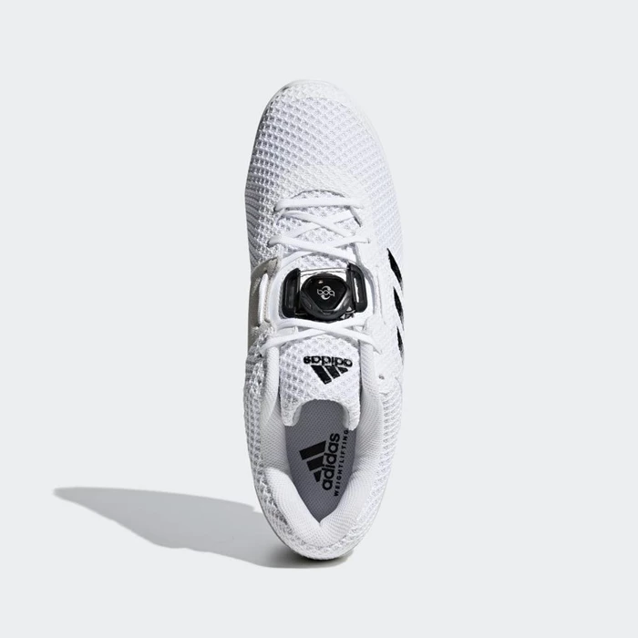 Zapatos De Levantamiento De Pesas Adidas Leistung 16 II Boa Hombre Blancas | 76SEMFXY