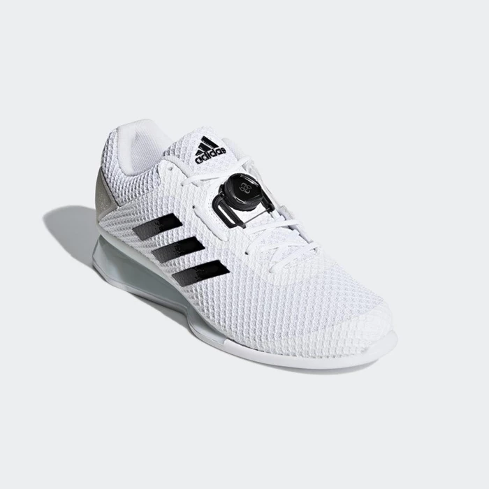 Zapatos De Levantamiento De Pesas Adidas Leistung 16 II Boa Hombre Blancas | 76SEMFXY