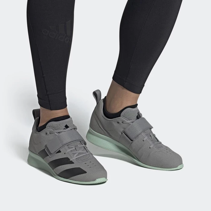 Zapatos De Levantamiento De Pesas Adidas Adipower 2 Mujer Gris | 78MCUOYQ