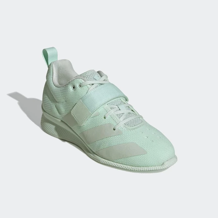 Zapatos De Levantamiento De Pesas Adidas Adipower 2 Mujer Verde | 81PNDUXT