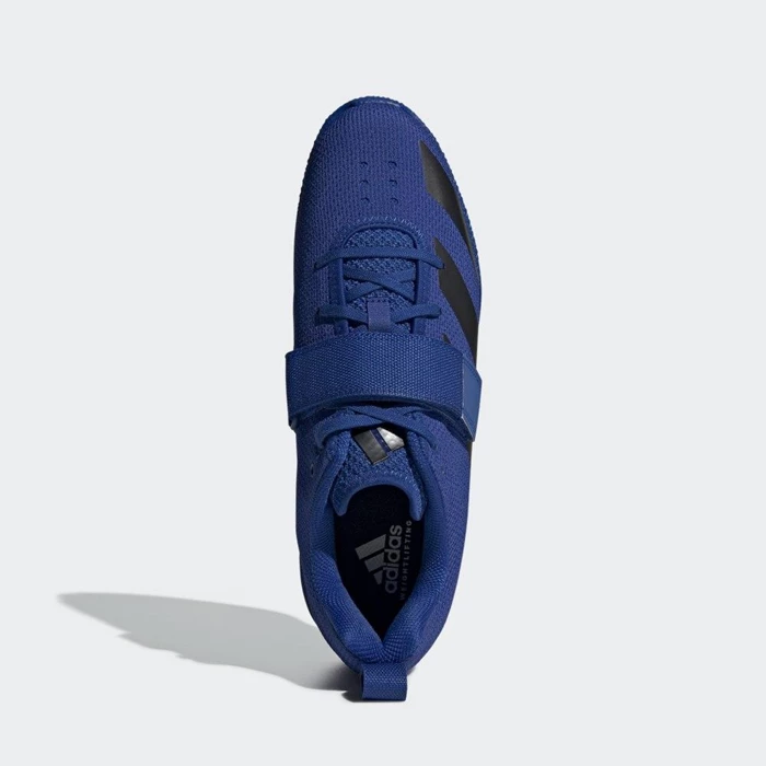 Zapatos De Levantamiento De Pesas Adidas Adipower 2 Hombre Azules | 98VAFGMR