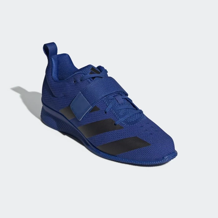 Zapatos De Levantamiento De Pesas Adidas Adipower 2 Hombre Azules | 98VAFGMR