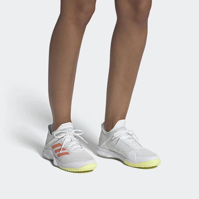 Zapatos De Tenis Adidas Adizero Club Mujer Blancas | 65LUHJZK