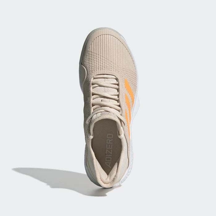 Zapatos De Tenis Adidas Adizero Club Mujer Beige | 75DQXCVW