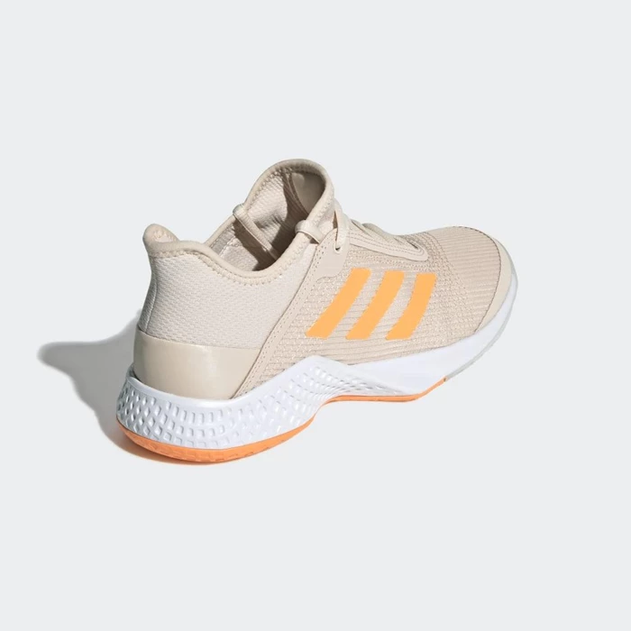 Zapatos De Tenis Adidas Adizero Club Mujer Beige | 75DQXCVW