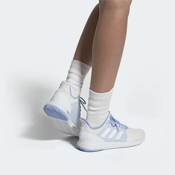 Zapatos De Tenis Adidas Adizero Defiant Bounce 2 Mujer Blancas | 16JUTFZB