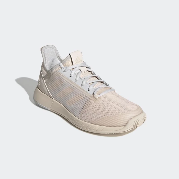 Zapatos De Tenis Adidas Adizero Defiant Bounce 2 Mujer Beige | 47YMDTAI