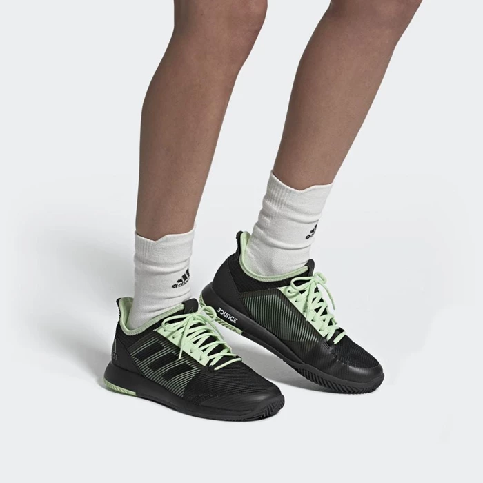 Zapatos De Tenis Adidas Adizero Defiant Bounce 2 Mujer Negras | 68SFYOMW