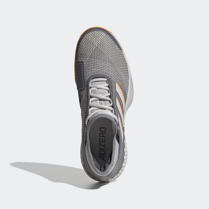 Zapatos De Tenis Adidas Adizero Ubersonic 3 Hombre Gris | 23IXZFAL