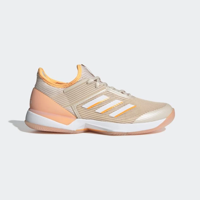 Zapatos De Tenis Adidas Adizero Ubersonic 3 Mujer Beige | 36IFTAQK