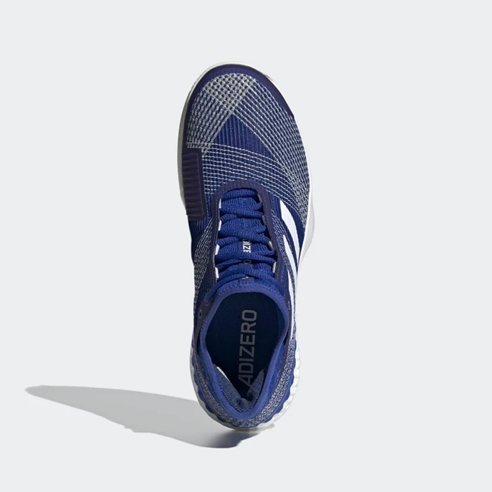 Zapatos De Tenis Adidas Adizero Ubersonic 3.0 Clay Hombre Azules | 53DKCLQY