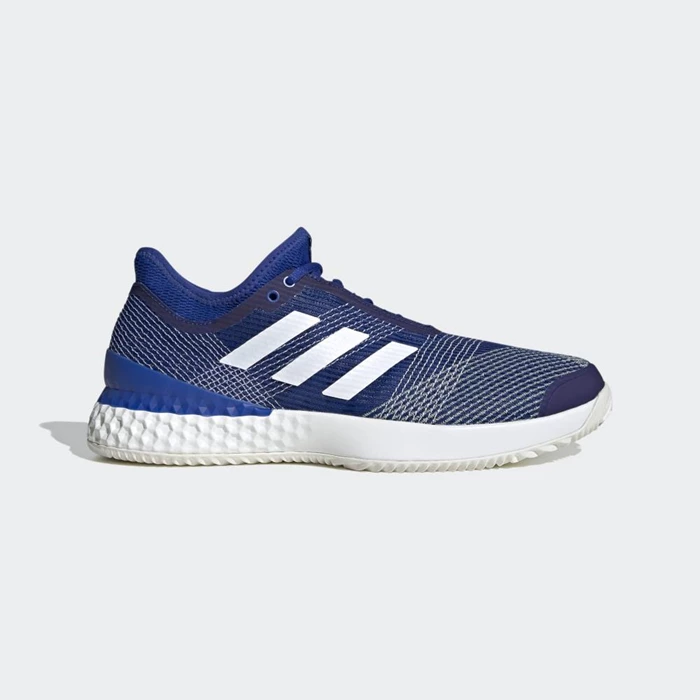 Zapatos De Tenis Adidas Adizero Ubersonic 3.0 Clay Hombre Azules | 53DKCLQY