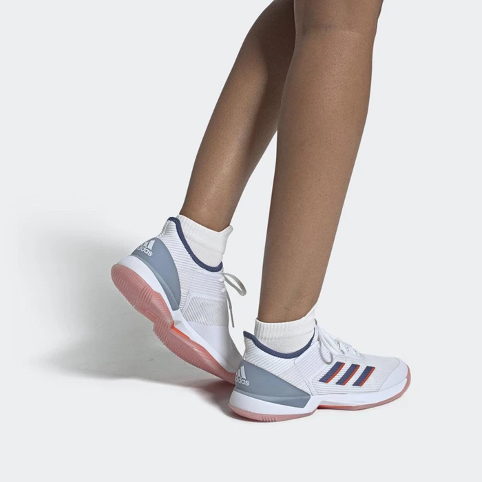 Zapatos De Tenis Adidas Adizero Ubersonic 3 Mujer Blancas | 91QXIRMC