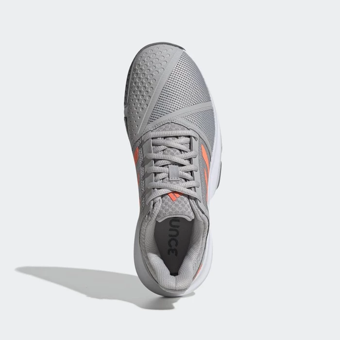 Zapatos De Tenis Adidas CourtJam Bounce Mujer Gris | 45OPFRVN