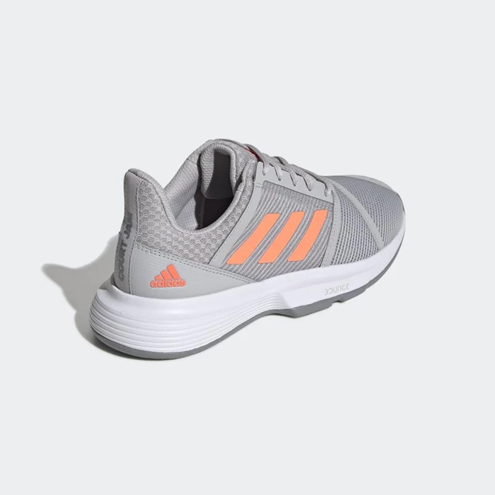 Zapatos De Tenis Adidas CourtJam Bounce Mujer Gris | 45OPFRVN