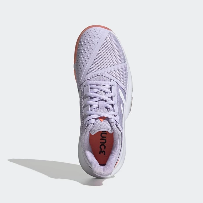 Zapatos De Tenis Adidas CourtJam Bounce Mujer Naranjas | 78YOXUTG