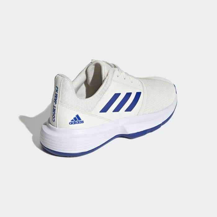 Zapatos De Tenis Adidas CourtJam Niños Blancas | 72QMGTIN