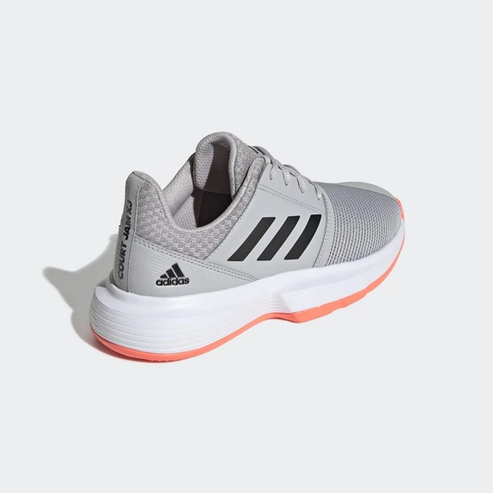 Zapatos De Tenis Adidas CourtJam Niños Gris | 14RGJHSZ