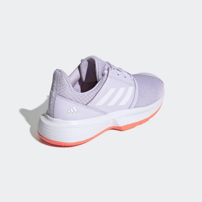 Zapatos De Tenis Adidas CourtJam Niños Moradas | 50ZUFRWS