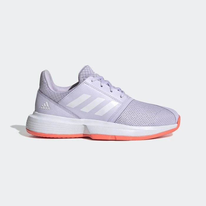 Zapatos De Tenis Adidas CourtJam Niños Moradas | 50ZUFRWS