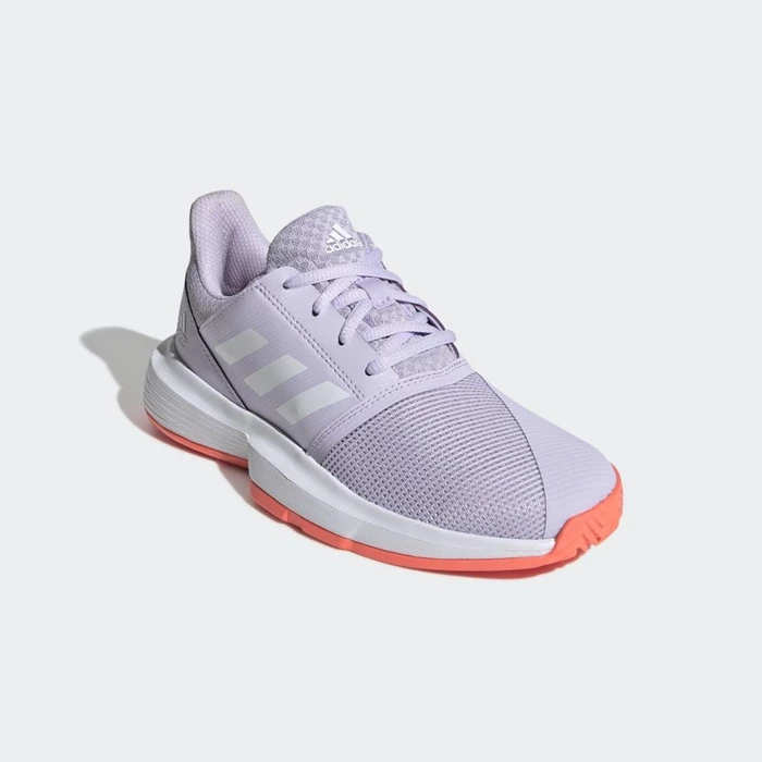 Zapatos De Tenis Adidas CourtJam Niños Moradas | 87GZKFAI