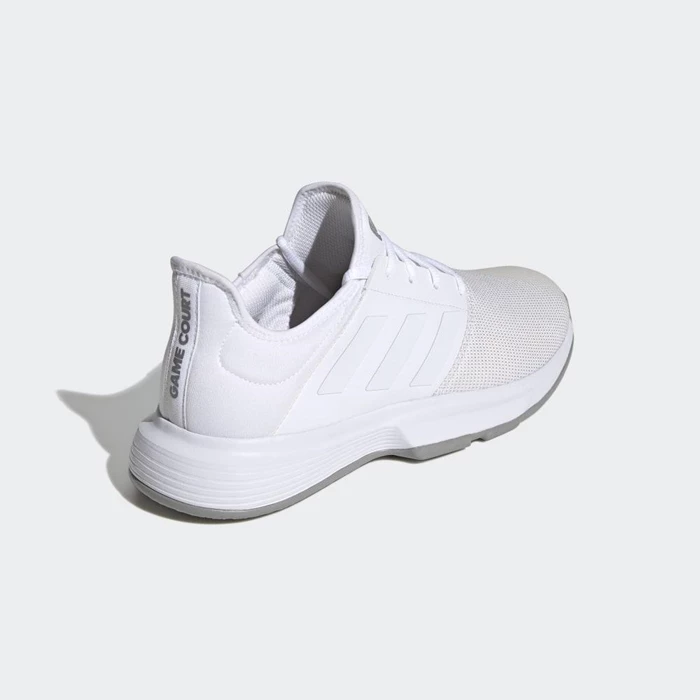 Zapatos De Tenis Adidas GameCourt Wide Hombre Blancas | 24ZBLHPE