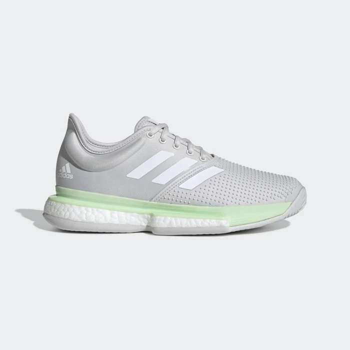 Zapatos De Tenis Adidas SoleCourt Mujer Verde | 02BGTQJY