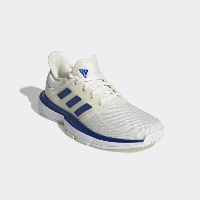 Zapatos De Tenis Adidas SoleCourt Niños Blancas | 43JBNYWH