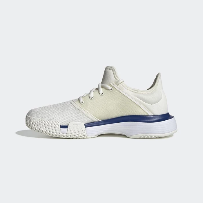 Zapatos De Tenis Adidas SoleCourt Niños Blancas | 43JBNYWH