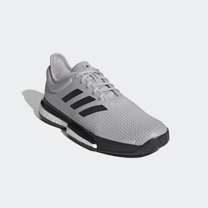 Zapatos De Tenis Adidas SoleCourt Parley Hombre Gris | 18ROTCNH