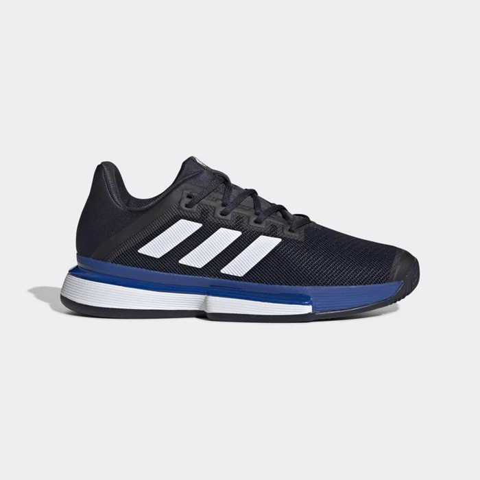 Zapatos De Tenis Adidas SoleMatch Bounce Clay Court Hombre Azules | 48CHMIEO