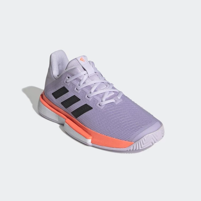 Zapatos De Tenis Adidas SoleMatch Bounce Hard Court Mujer Moradas | 59XNZSBD