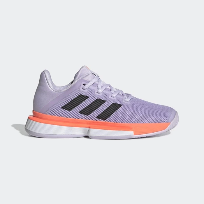 Zapatos De Tenis Adidas SoleMatch Bounce Hard Court Mujer Moradas | 59XNZSBD