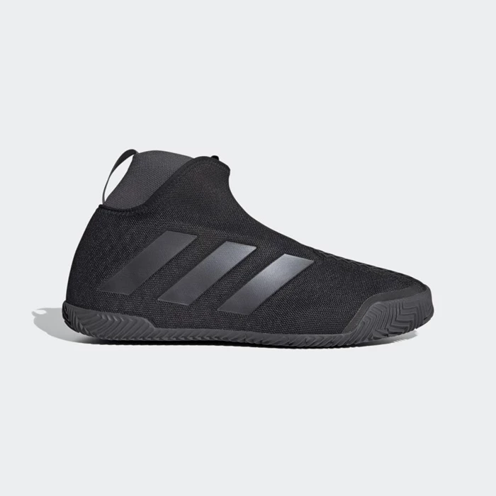 Zapatos De Tenis Adidas Stycon Laceless Clay Court Hombre Negras | 74GHJNIV