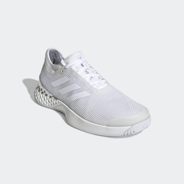 Zapatos De Tenis Adidas Ubersonic 3 Hard Court Hombre Blancas | 25VAYORT