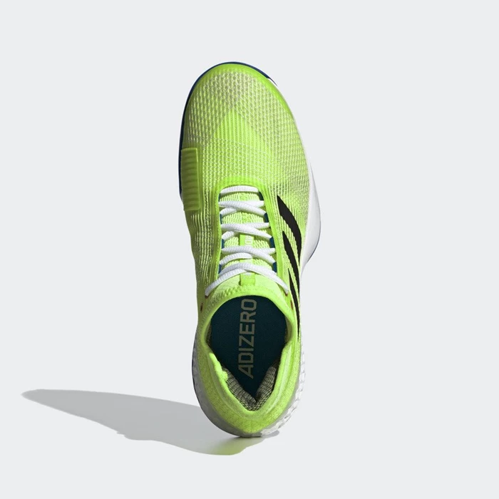 Zapatos De Tenis Adidas Ubersonic 3 Hard Court Hombre Verde | 39NIPJCS