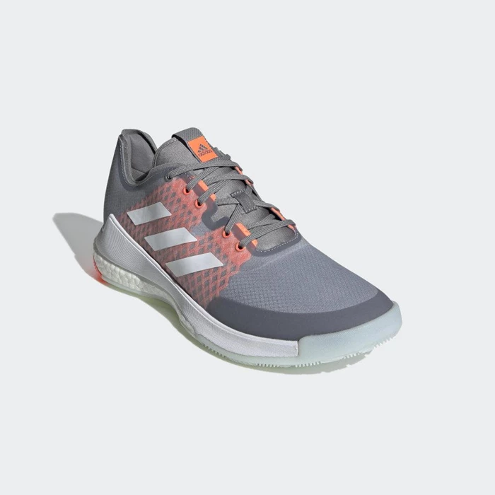 Zapatos De Voleibol Adidas Crazyflight Hombre Gris | 18OGAYTJ