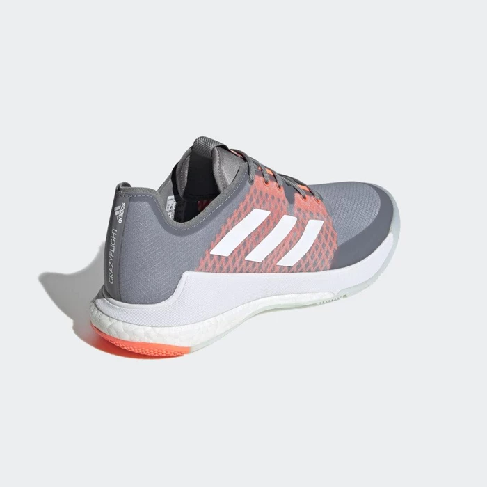 Zapatos De Voleibol Adidas Crazyflight Hombre Gris | 18OGAYTJ