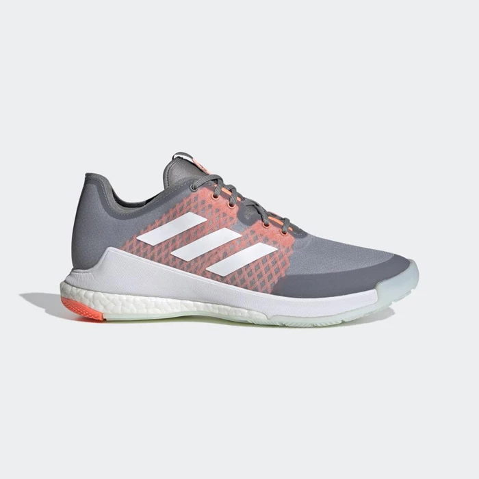 Zapatos De Voleibol Adidas Crazyflight Hombre Gris | 18OGAYTJ