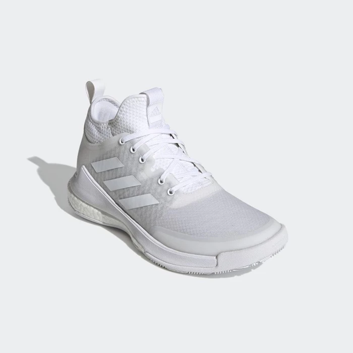 Zapatos De Voleibol Adidas Crazyflight Mid Mujer Blancas | 18AHTYFP