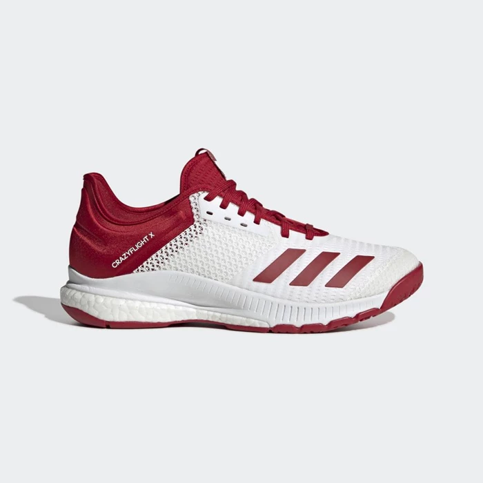 Zapatos De Voleibol Adidas Crazyflight X 3 Mujer Blancas | 18JPOHQX