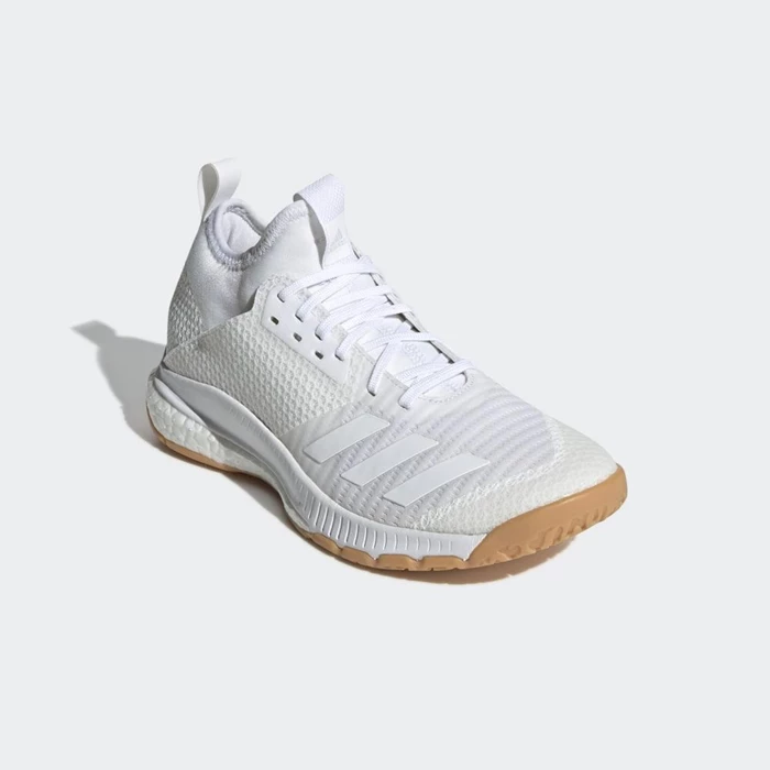 Zapatos De Voleibol Adidas Crazyflight X 3 Mid Mujer Blancas | 24BWOJVX