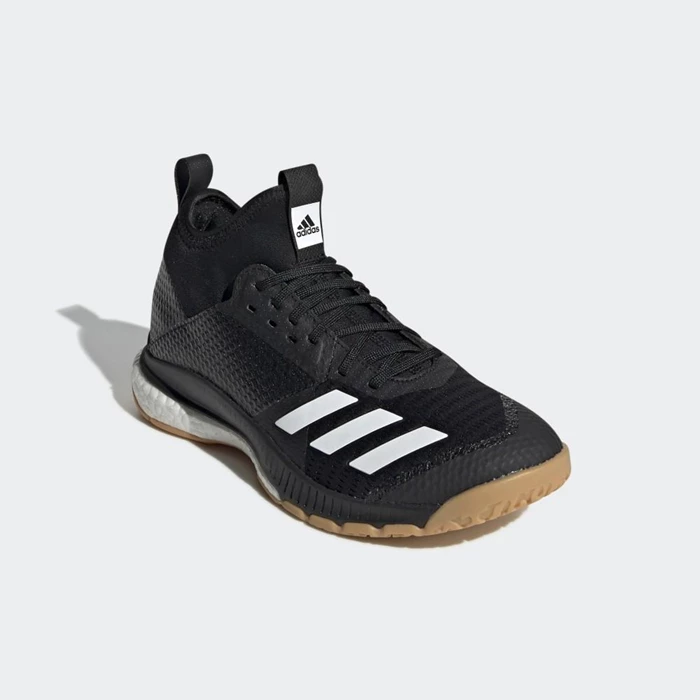 Zapatos De Voleibol Adidas Crazyflight X 3 Mid Mujer Negras | 40FRUZYI