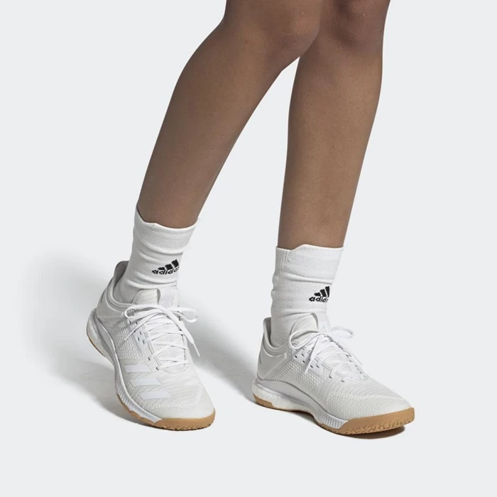 Zapatos De Voleibol Adidas Crazyflight X 3 Mujer Blancas | 48BRSHMI