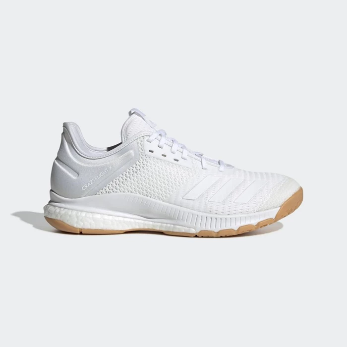 Zapatos De Voleibol Adidas Crazyflight X 3 Mujer Blancas | 48BRSHMI